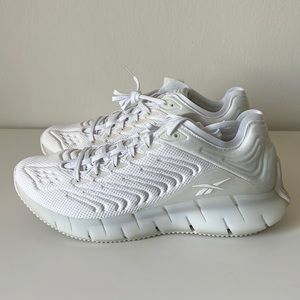 Reebok Zig Kinetica Women’s 8 White Running Shoes